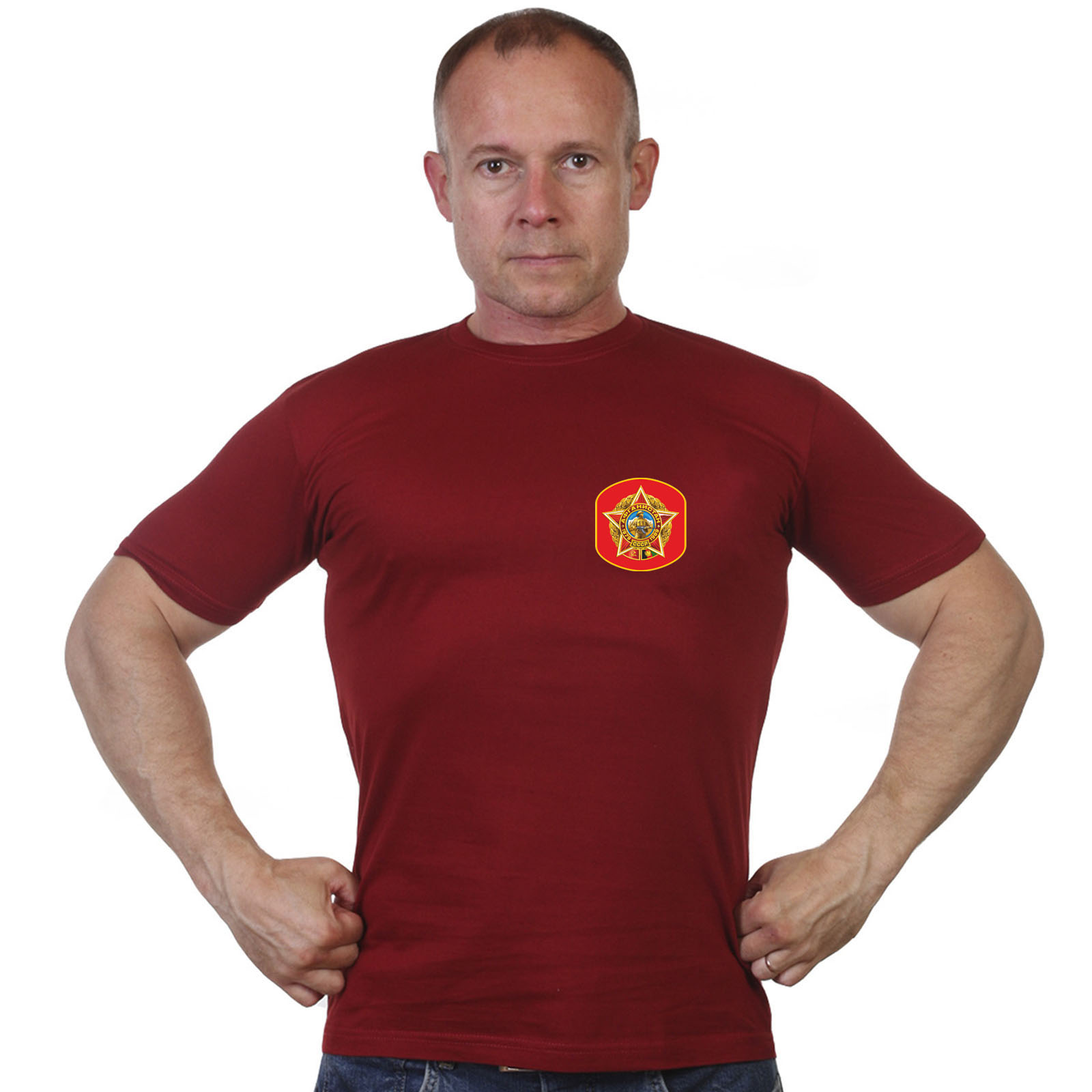 Краповая футболка с термотрансфером "Афганистан 1979-1989" 