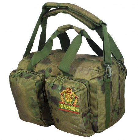 Заплечная камуфлированная сумка-баул Погранвойск 