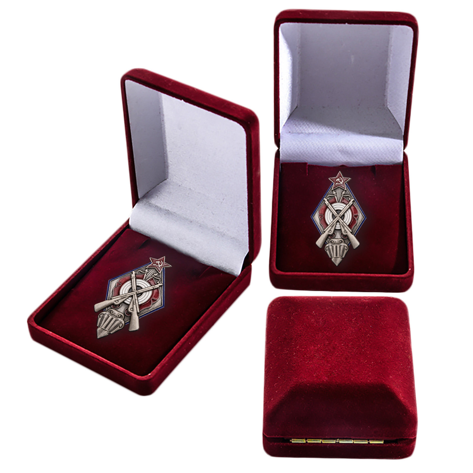 Наградной знак "За стрельбу из винтовки на обязательных стрелковых соревнованиях РККА" 2 степени  Копия