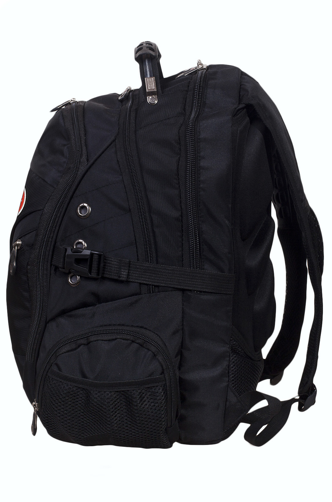 Удобный мужской рюкзак с нашивкой Осторожно страйкболист (36 - 55 л) 