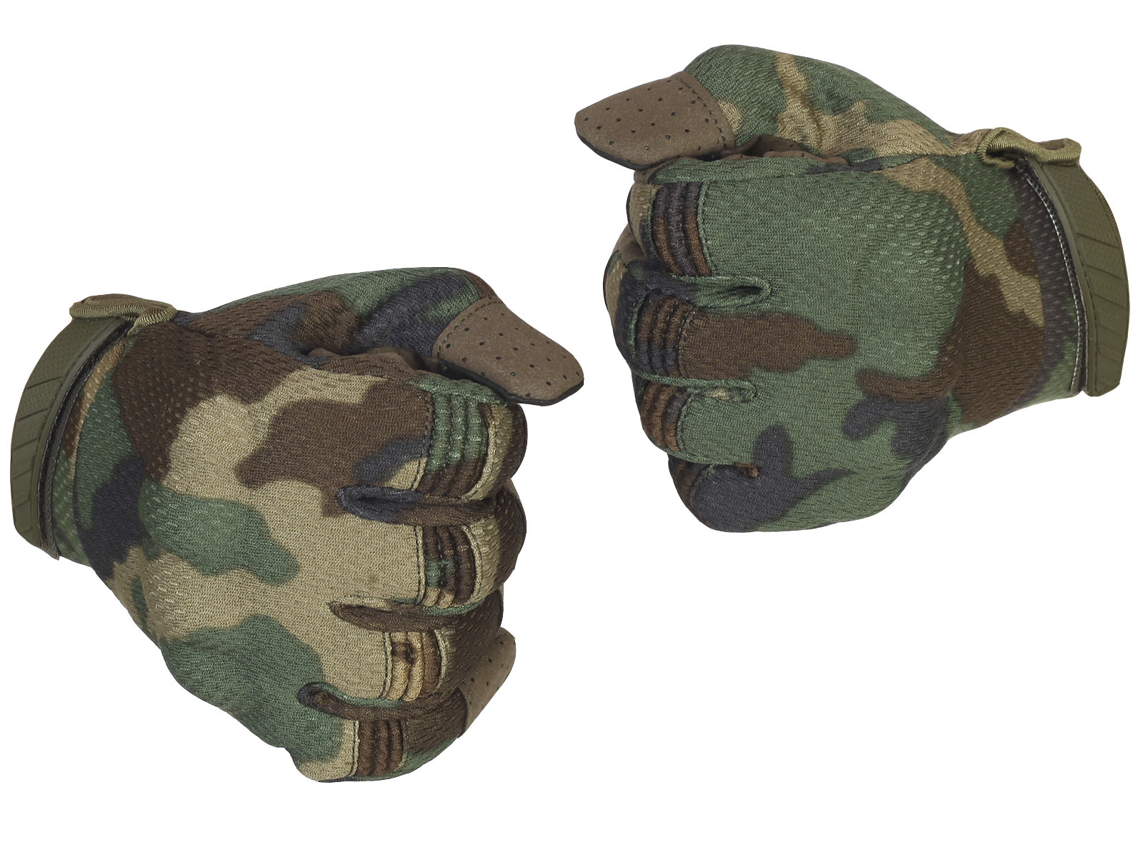 Камуфляжные армейские перчатки 