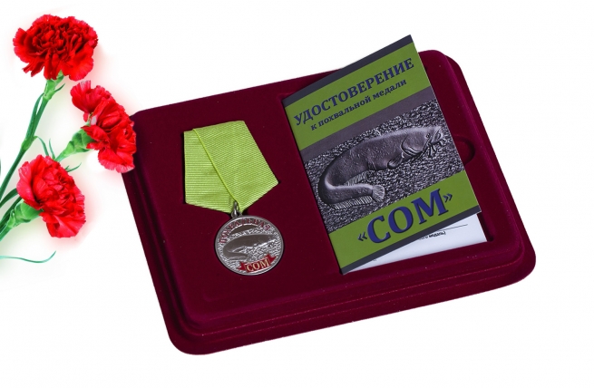 Похвальная медаль "Сом" 