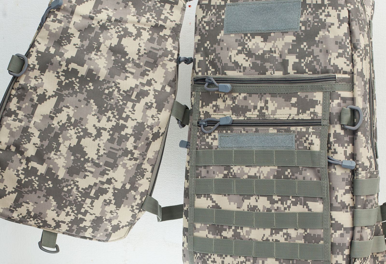 Камуфляжный рюкзак с рыбацкой фразой Эх, хвост, чешуя...(20 л) 