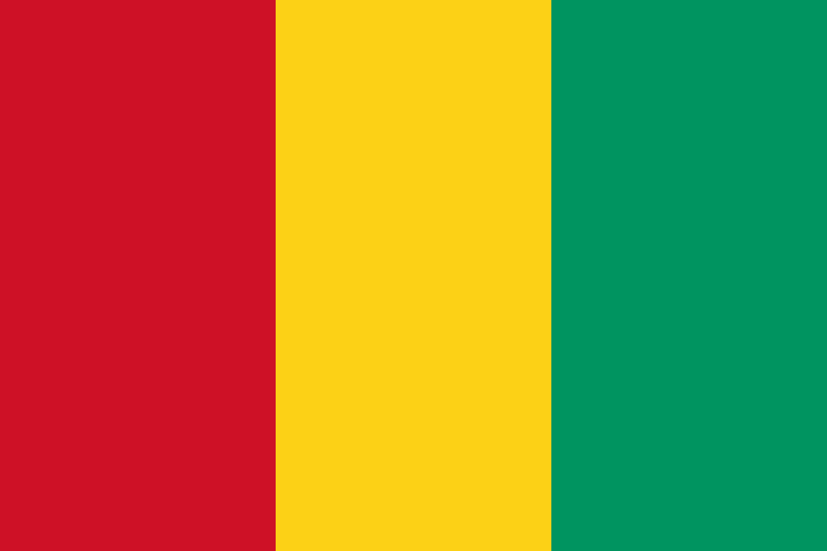 Флаг ВМС (военно-морские силы) Гвинеи