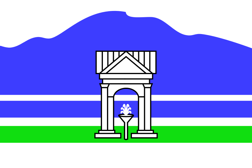 Флаг города Белокуриха
