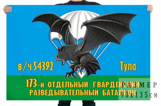 Флаг 173 отдельного гвардейского разведывательного батальона 
