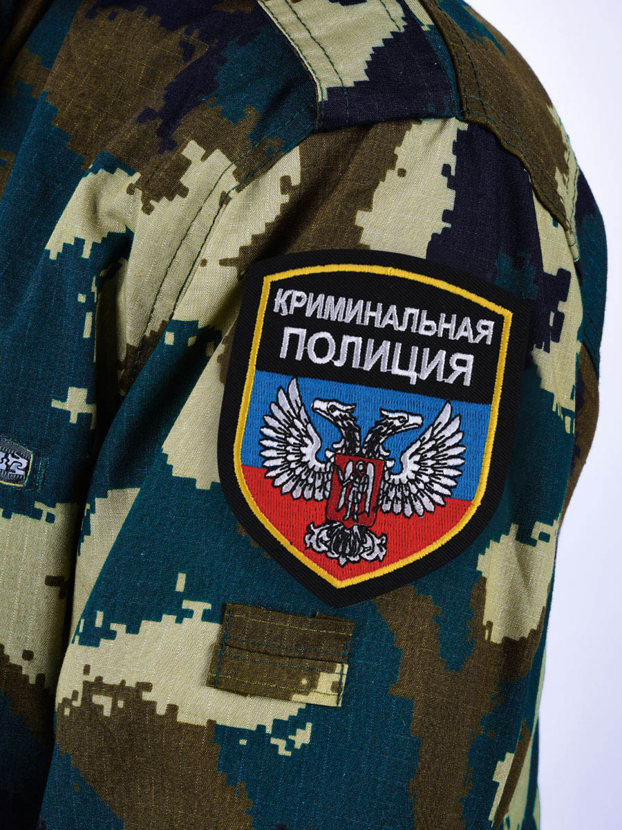 Нарукавный знак ДНР "Криминальная полиция" 
