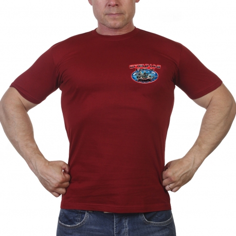 Натуральная спецназовская футболка ГРУ 