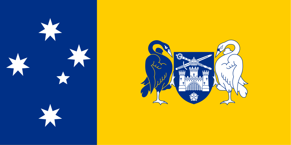 Флаг города Канберра, Австралия