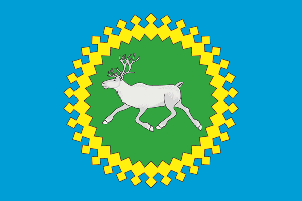 Флаг Ижемский район Республики Коми