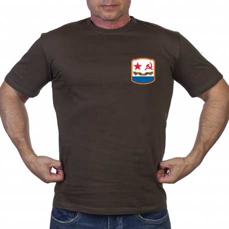 Оливковая футболка ВМФ СССР 