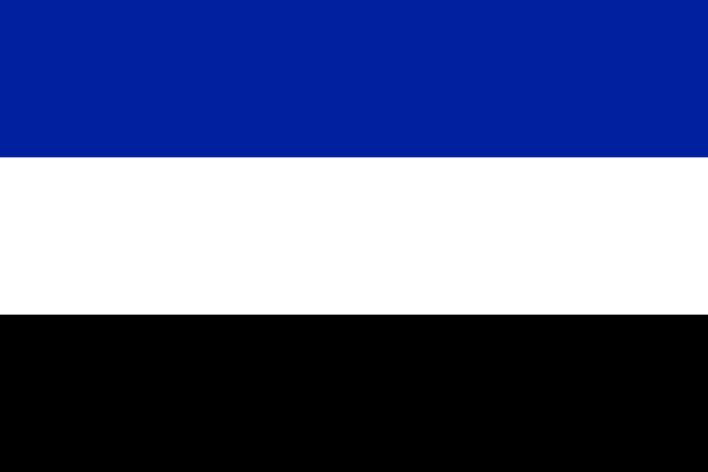 Флаг Саара под управлением Лиги Наций