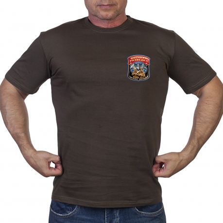 Хаки футболка для мужчин «Военная разведка» 