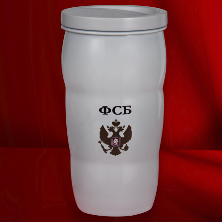 Чашка термос как у Путина «ФСБ» 