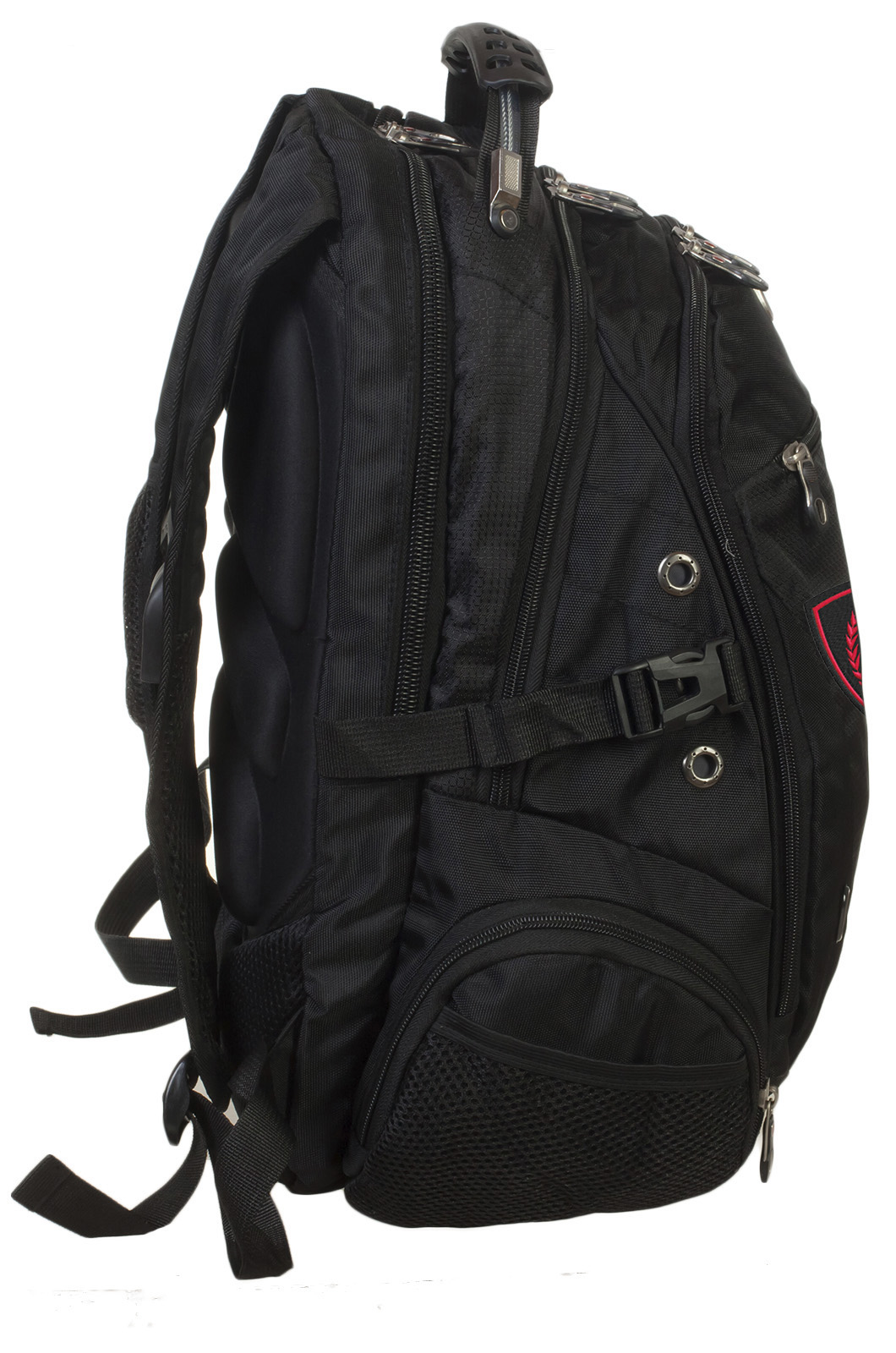 Многоцелевой черный рюкзак с символом Бога Велеса (29 л) 