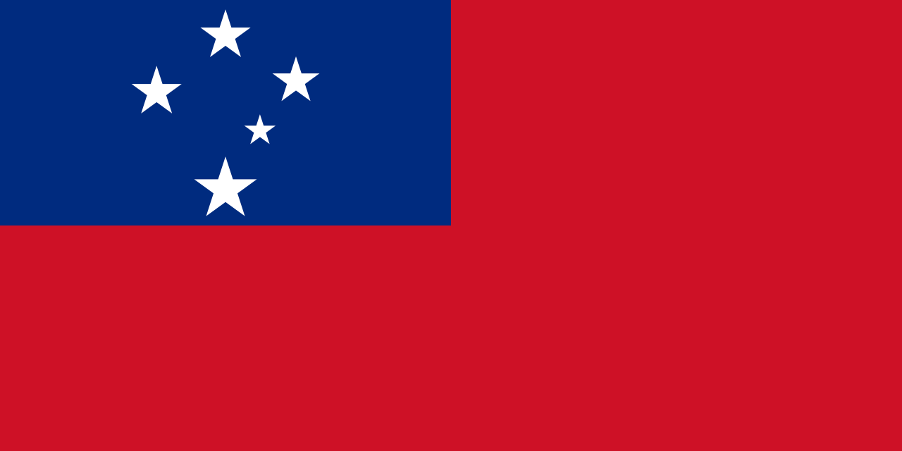 Флаг ВМС (военно-морские силы) Самоа