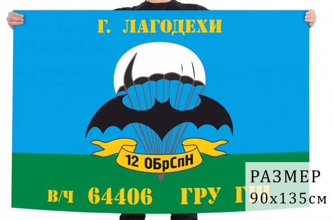 Флаг 12 отдельной бригады специального назначения ГРУ ГШ 