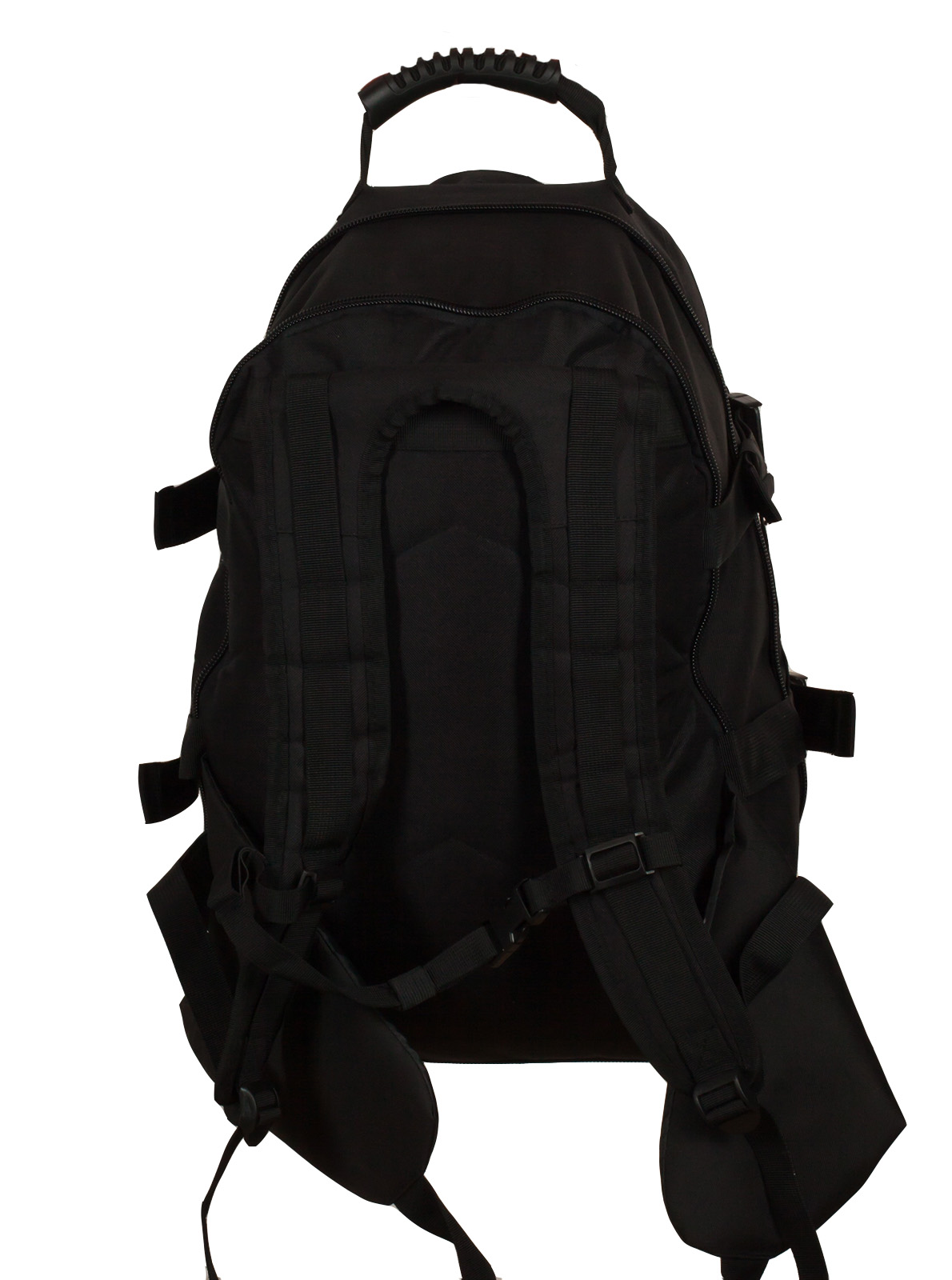 Черный армейский рюкзак 3-Day Expandable Backpack 08002A Black с эмблемой СССР 