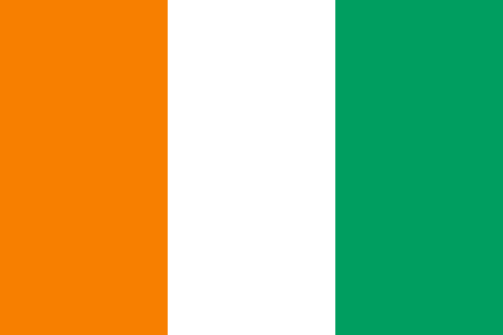 Флаг ВМС (военно-морские силы) Кот-д’Ивуара