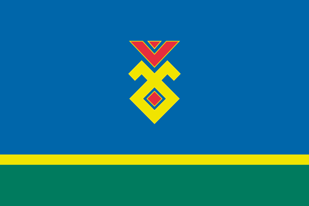 Флаг Иглинский район Республики Башкортостан