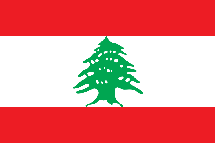 Флаг ВМС (военно-морские силы) Ливана