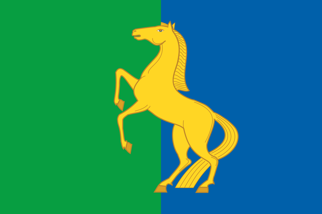 Флаг Ермекеевский район Республики Башкортостан