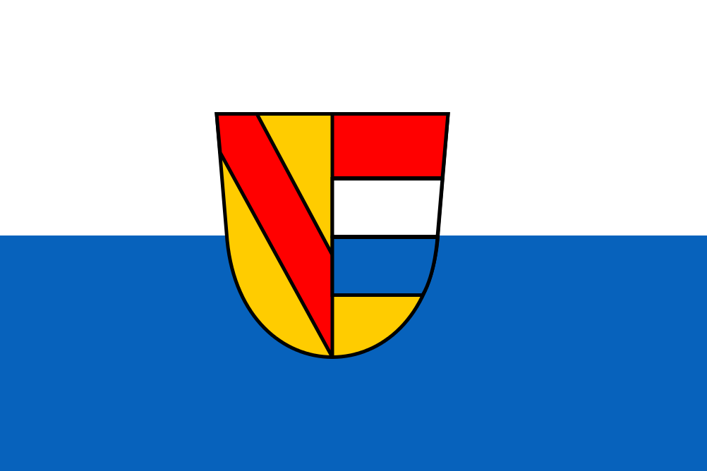 Флаг города Пфорцхайм