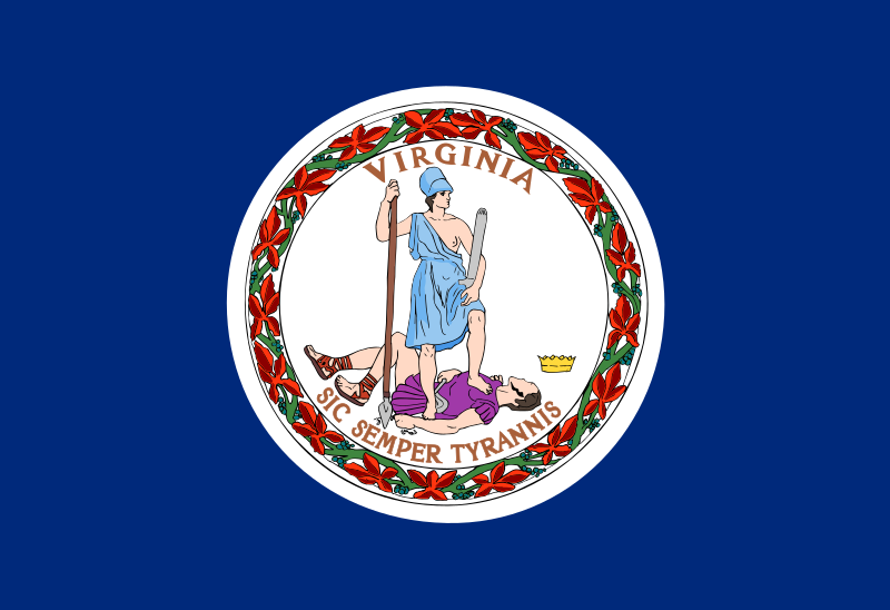 Флаг штата Виргиния