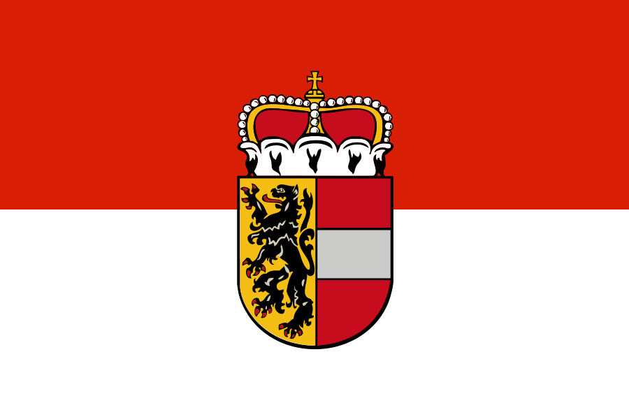 Флаг города Зальцбург, Австрия