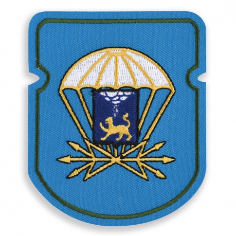 Вышитый шеврон "728 отдельный батальон связи 76 ДШД" 