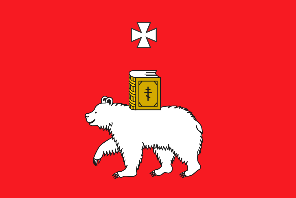 Флаг города Пермь
