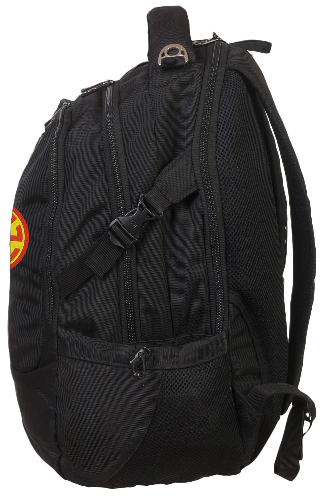 Черный крутой рюкзак с нашивкой Светоч (29 л) 