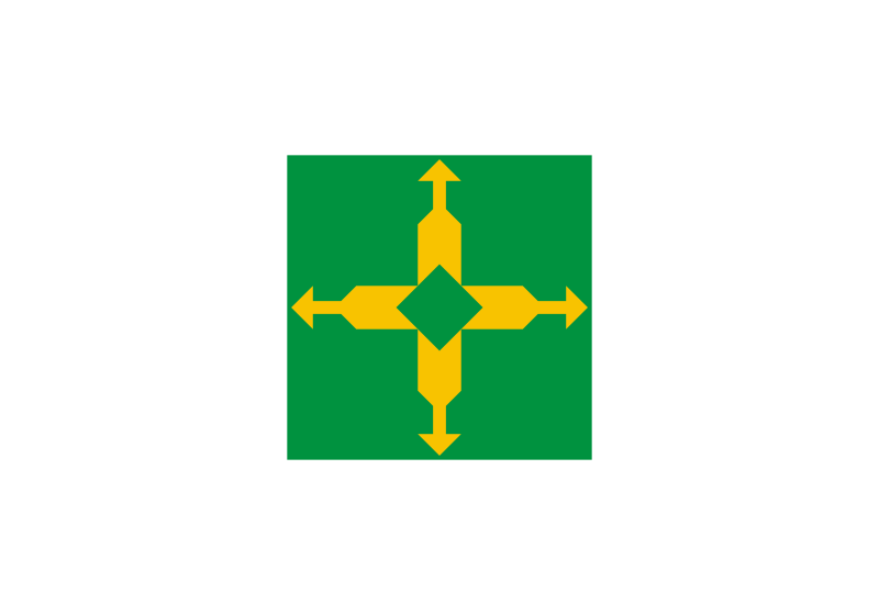 Флаг города Бразилиа, Бразилия