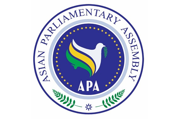 Флаг Азиатская парламентская ассамблея