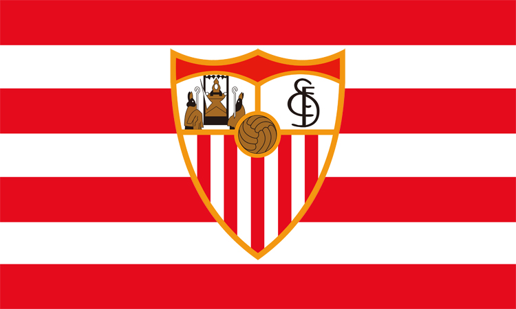 Флаг футбольного клуба Севилья