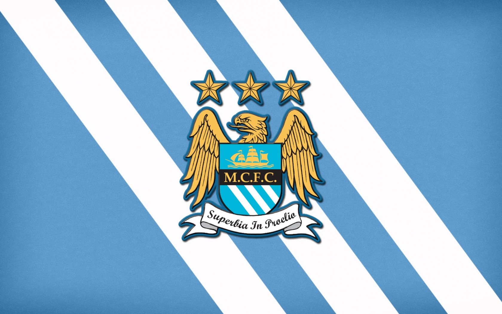 Флаг футбольного клуба Манчестер Сити