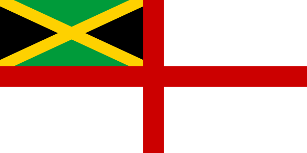 Флаг БО (береговая охрана) Ямайки