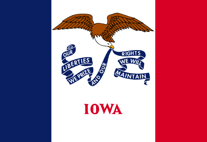 Флаг штата Айова