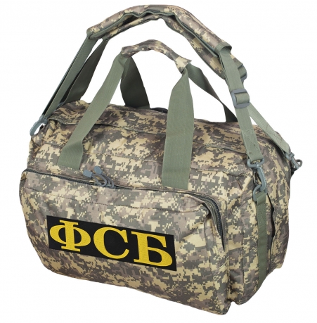 Походная камуфляжная сумка с нашивкой ФСБ 