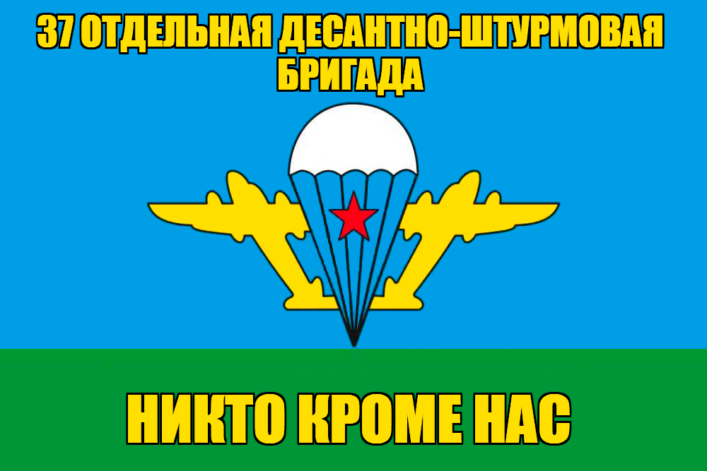 Флаг 37 Отдельная десантно-штурмовая бригада