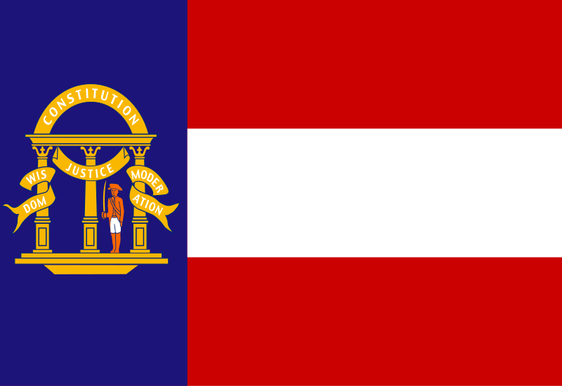 Флаг штата Джорджия (1902—1906)