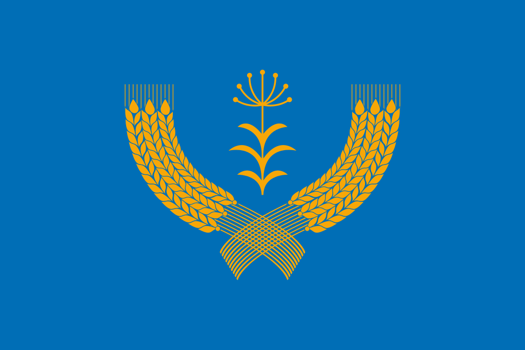 Флаг Туймазинский район Республики Башкортостан