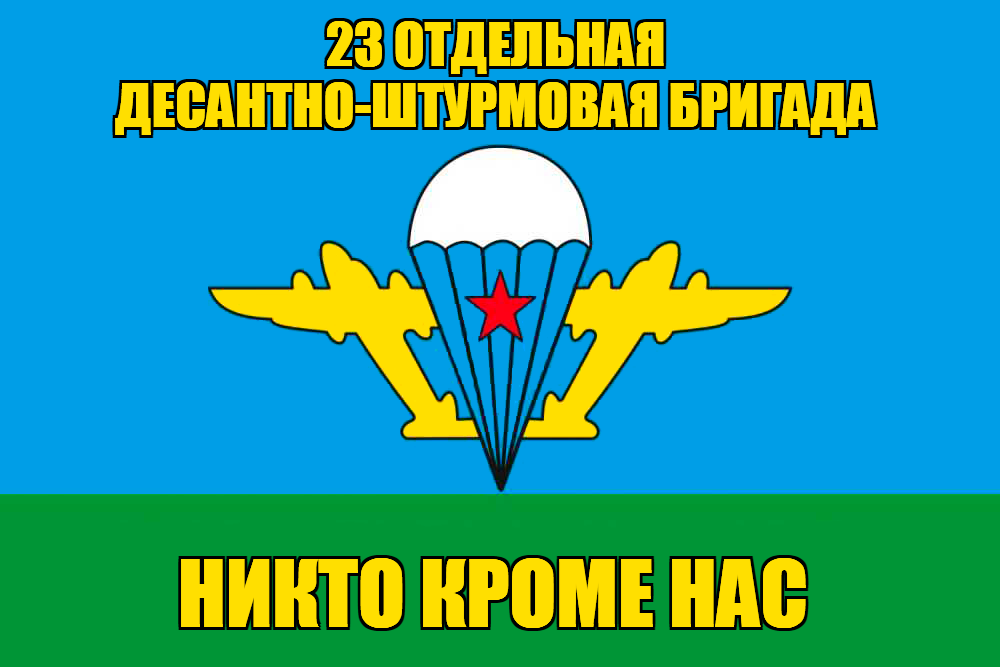 Флаг ВДВ 23 отдельная ДШБ