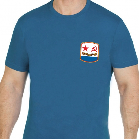 Синяя футболка ВМФ СССР 