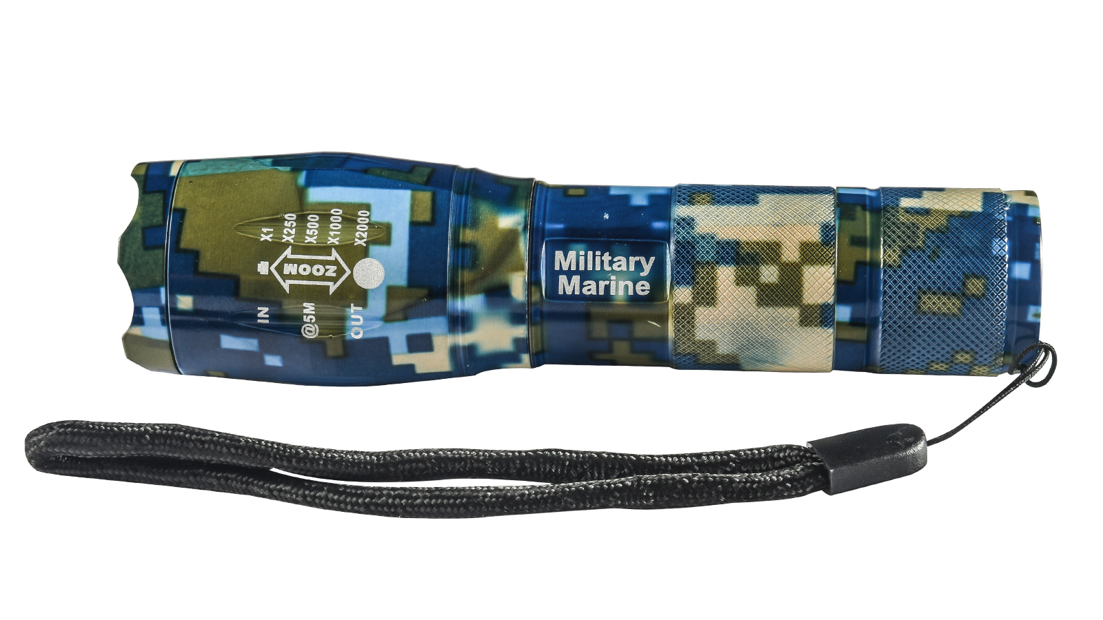 Тактический камуфляжный фонарь Military Marine 8000Lm T6 