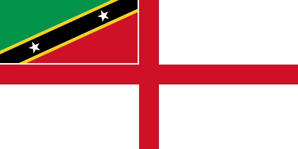 Флаг БО (береговая охрана) Сент-Китса и Невиса