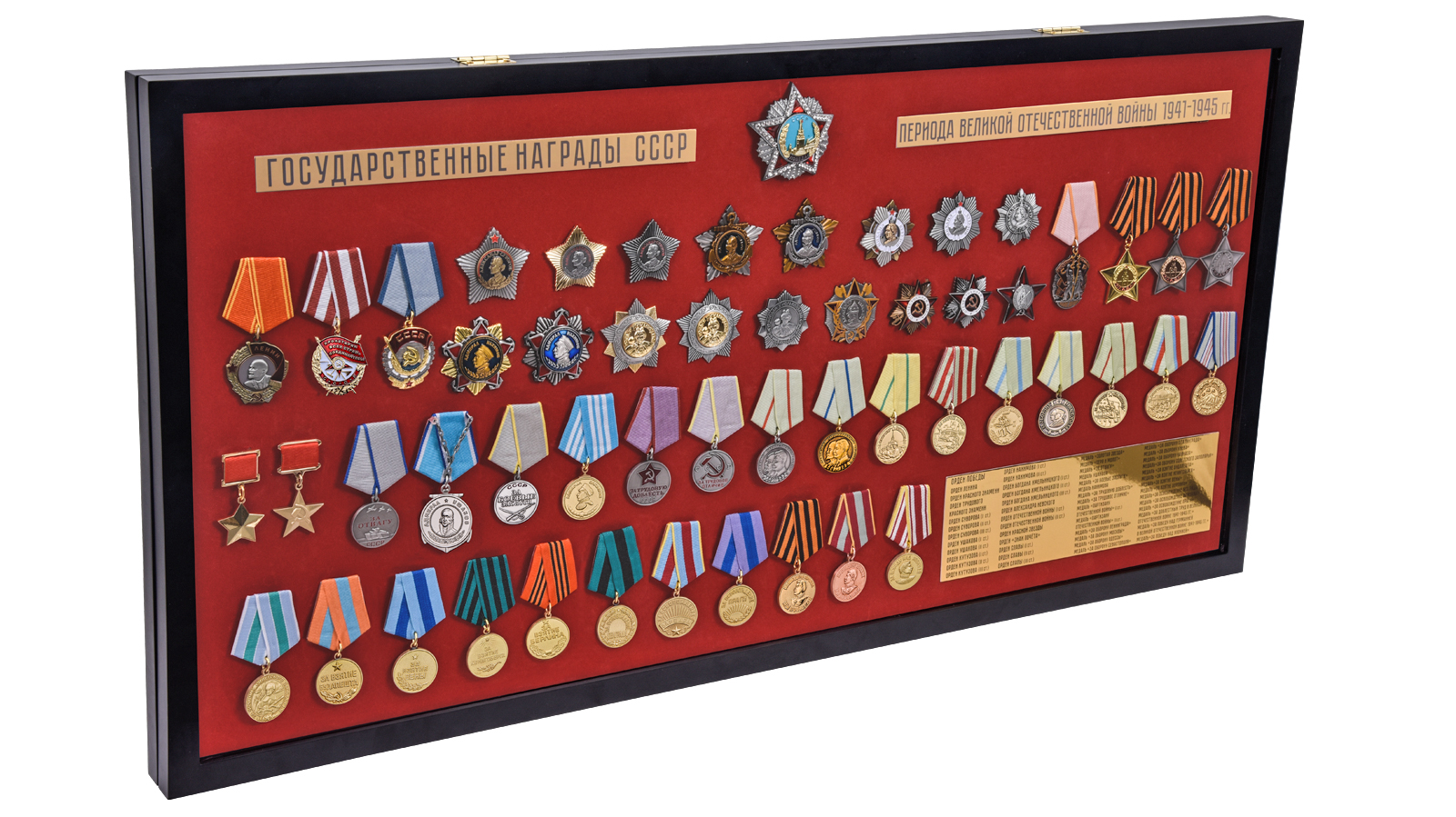 Планшет "Награды СССР" 