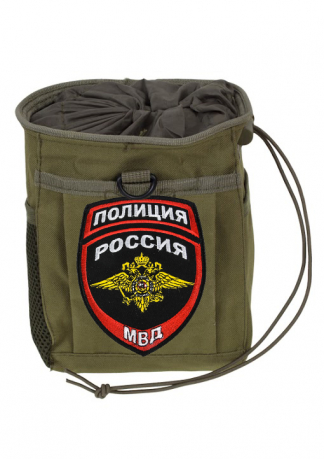 Крутая поясная сумка для фляги с нашивкой Полиция России 