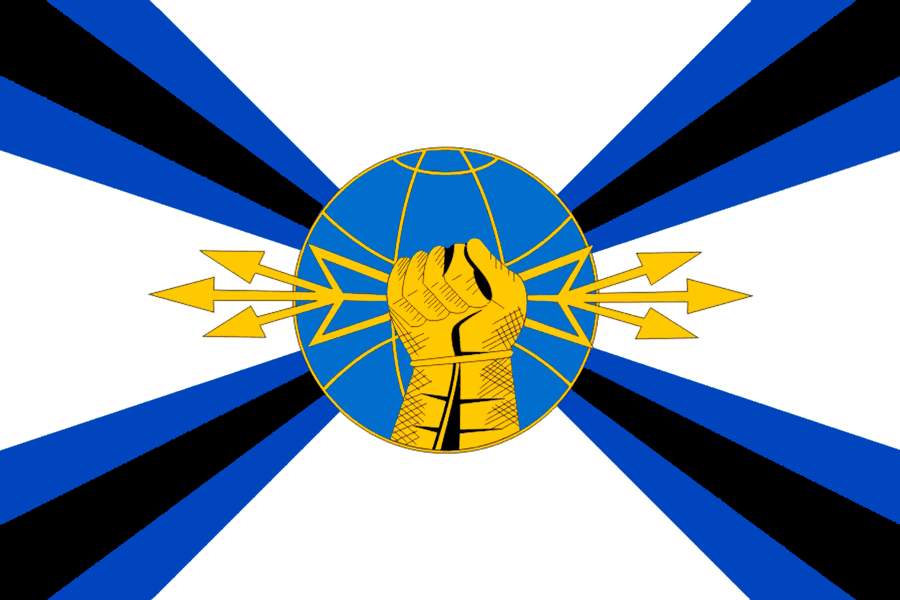 Флаг соединений и воинских частей радиоэлектронной борьбы