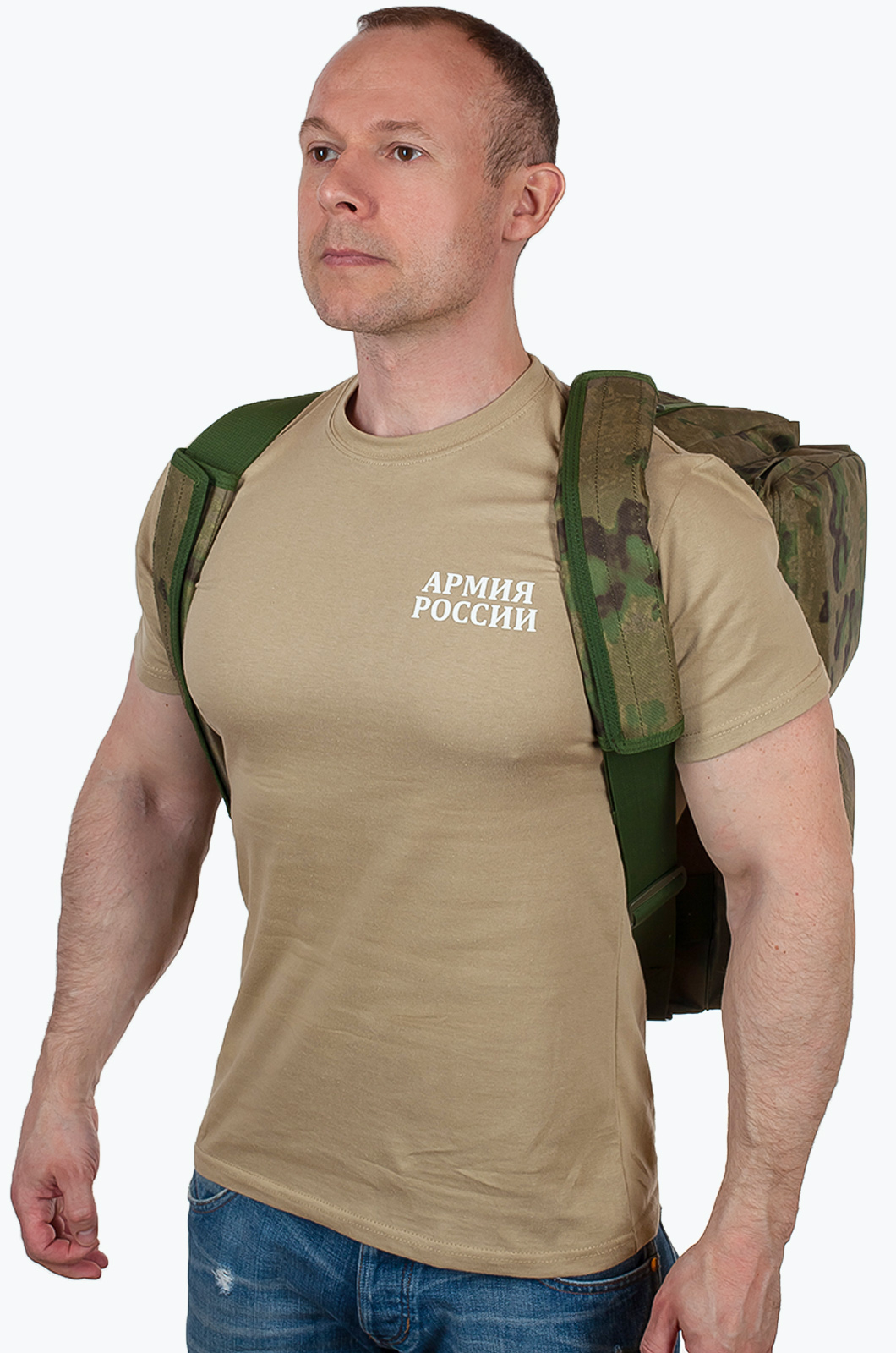 Армейская сумка-баул с нашивкой Флот России 